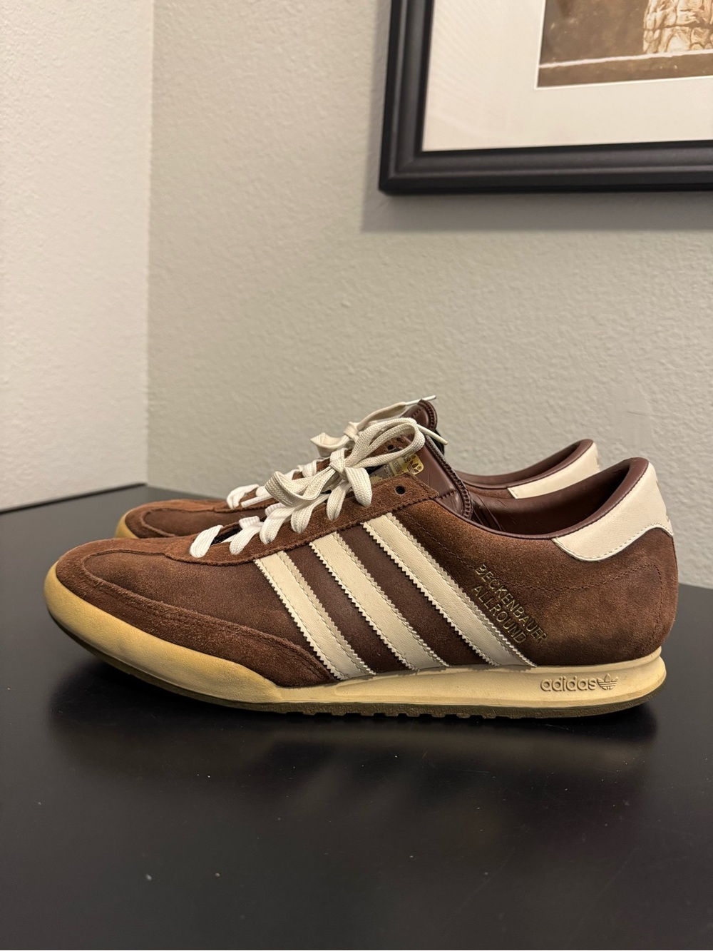 Adidas Beckenbauer All Round Trainers Brown